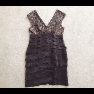 Adrianna Papell Tiered Dress